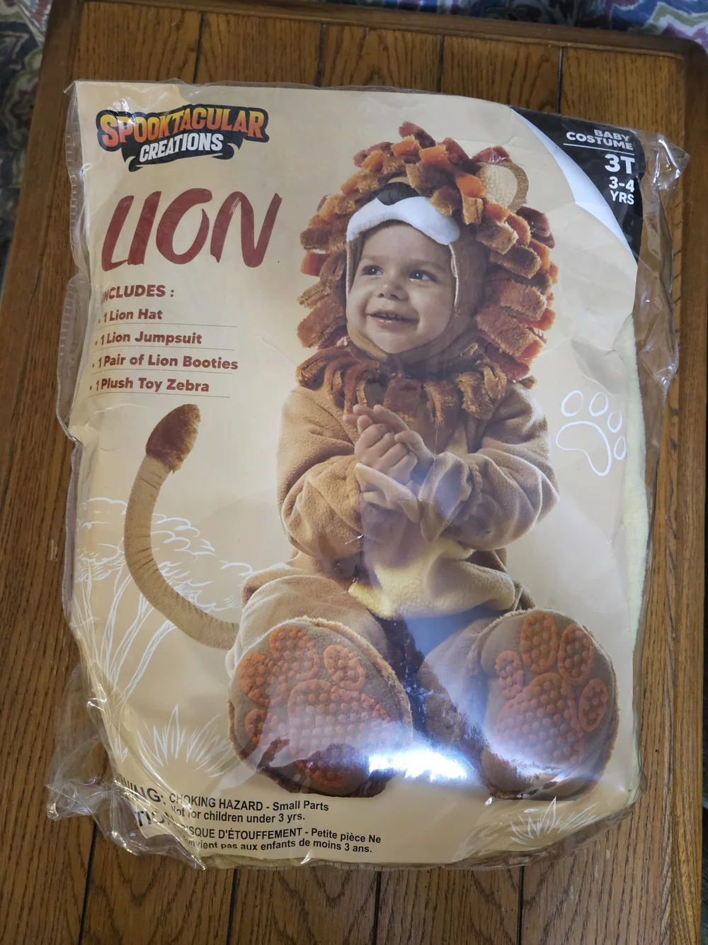 Spooktacular Creations Lion Costume for Kids - Brown and Orange